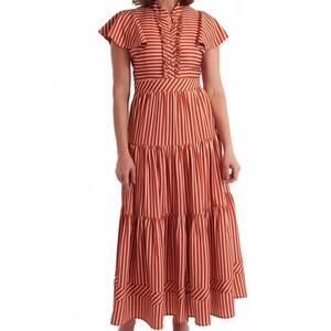 NEW CK BRADLEY women's doon dress in orange